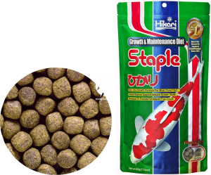 HIKARI Staple Large 500g - Pływający pokarm dla wszystkich ryb stawowych