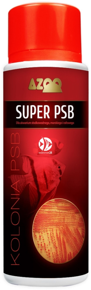 AZOO Super PSB 120ml - Wielozadaniowy preparat zawierający miliardy pożytecznych bakterii fotosyntetycznych