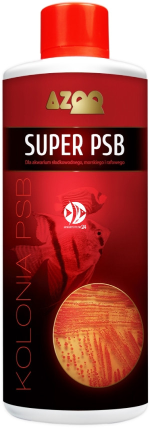 AZOO Super PSB 1000ml - Wielozadaniowy preparat zawierający miliardy pożytecznych bakterii fotosyntetycznych