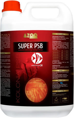 AZOO Super PSB 4000ml - Wielozadaniowy preparat zawierający miliardy pożytecznych bakterii fotosyntetycznych