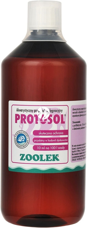 ZOOLEK Protosol 1000ml - Preparat na wiciowce do akwarium słodkowodnego