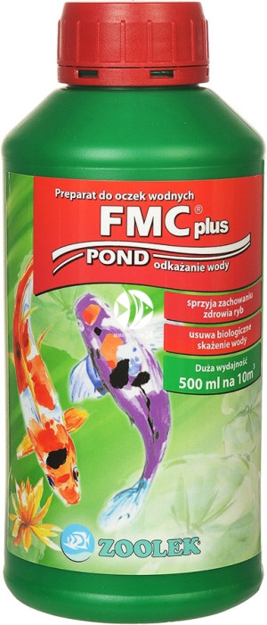 ZOOLEK FMC Pond 500ml - Preparat odkażający powstrzymujący choroby do oczka wodnego