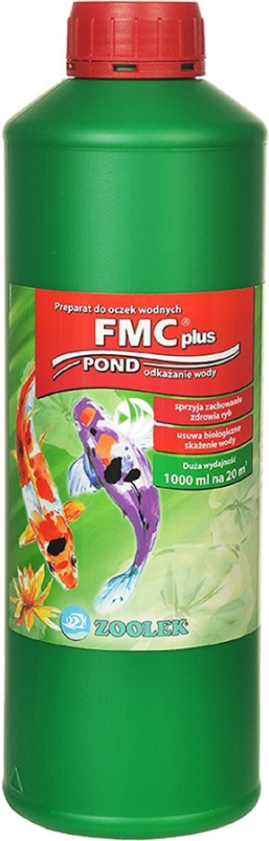 ZOOLEK FMC Pond 1000ml - Preparat odkażający powstrzymujący choroby do oczka wodnego