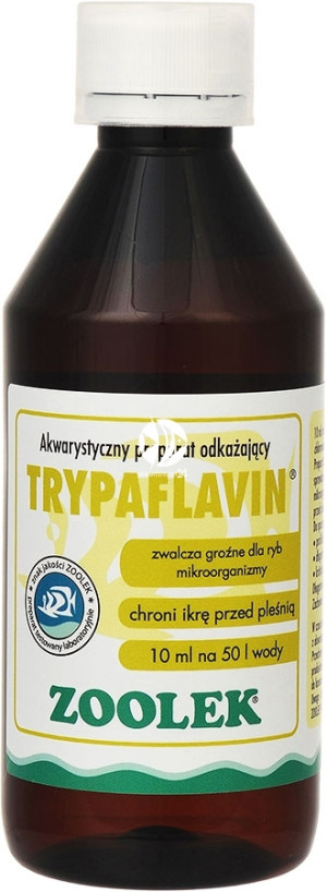 ZOOLEK Trypaflavin 250ml - Trypaflawina na bakterie i pierwotniaki