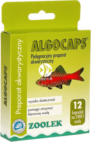 ZOOLEK Algocaps - Kapsułki zwalczające glony