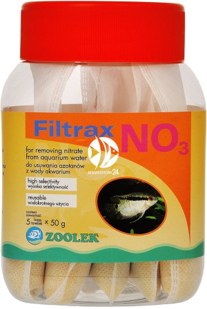 ZOOLEK Filtrax NO3 5x50g - Wkłady usuwające azotany