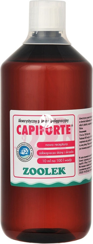 ZOOLEK Capiforte 1000ml - Preparat pielęgnacyjny na pasożyty, nicienie, przywry, tasiemiec