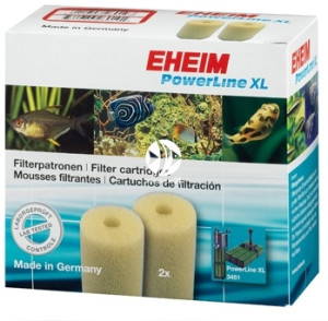 EHEIM Filter Cartridge 2szt - Gąbka wymienna do filtra PowerLine XL (2252)