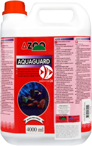 AZOO Aquaguard 4000ml - Wydajny uzdatniacz wody kranowej do akwarium