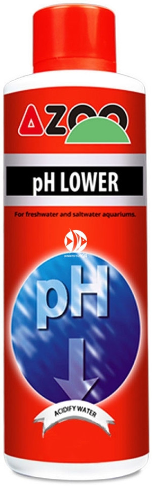 AZOO pH Lower 500ml - Bezpieczny preparat do obniżania pH w akwarium