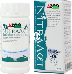 AZOO NitraAct 100g - Wyspecjalizowane, wydajne bakterie w proszku o szerokim spektrum działania.