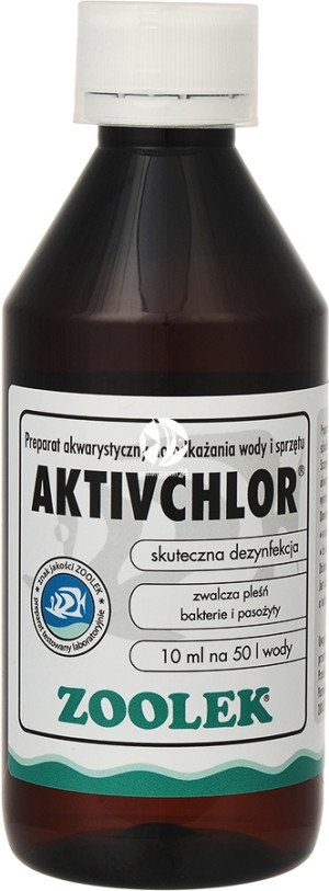ZOOLEK Aktivchlor 250ml - Chloramin, płyn do dezynfekcji