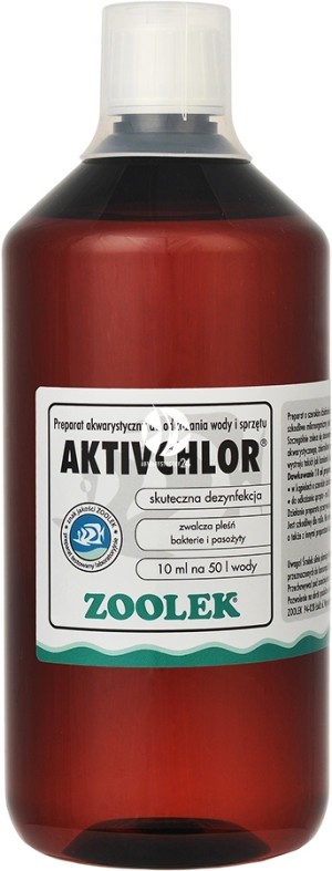 ZOOLEK Aktivchlor 1000ml - Chloramin, płyn do dezynfekcji