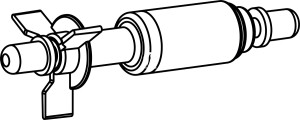 AQUAEL Wirnik - Część zamienna do pompy Pfn-2500 / Pfn-3500(N) Komplet