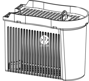 AQUAEL Zasobnik Fzn Duży - Część do filtra przelewowego FZN-2, FZN-3