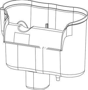 AQUAEL Pojemnik Filtra - Kubełek filtra Fzn-3