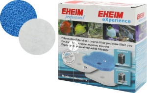 EHEIM Komplet Gąbek - Komplet gąbek do filtrów EHEIM Professionel 2222/2224 i termofiltrów 2322/2324 (biała + niebieska)