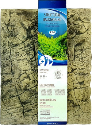 ATG Background Modul Beige XL 50x65cm - Tło modułowe, płaskie z motywem skalnym