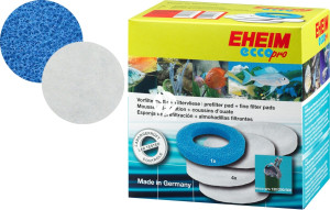 EHEIM Komplet Gąbek - Gąbka biała i niebieska do filtrów EHEIM Ecco 2231/2233/2235, Ecco Comfort 2232/2234/2236 i Ecco Pro 2032/2034/2036