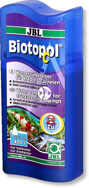 JBL Biotopol C 100ml - Uzdatniacz wody dla krewetek i raków