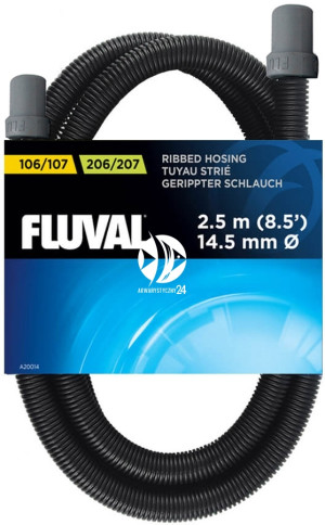 FLUVAL Wąż Karbowany 14,5mm/2,5m - Do filtra 107/207, 106/206, 105/205