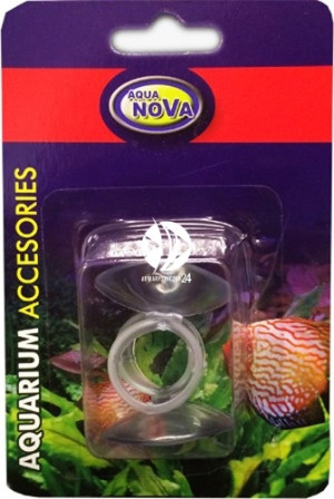 AQUA NOVA Przyssawka 16mm, 2szt - Komplet do mocowania na wąż 12/16mm