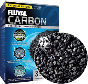 FLUVAL Carbon 3x100g - Węgiel aktywny, wkład do filtra