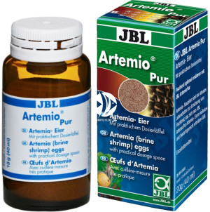 JBL ArtemioPur 40ml - Artemia do wylęgu, żywy pokarm dla młodych ryb akwariowych.
