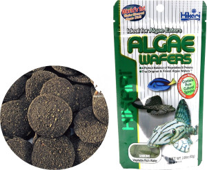 HIKARI Algae Wafers 82g - Tonący pokarm dla glonojadów
