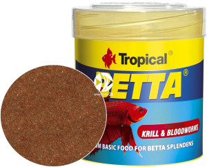 TROPICAL Betta 50ml/15g - Pokarm dla bojowników