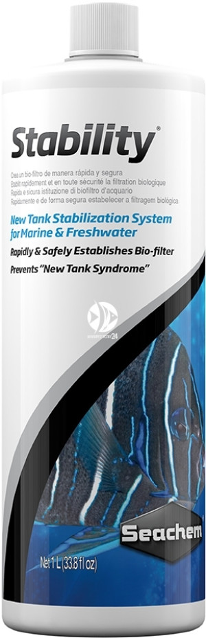 SEACHEM Stability 1L - Żywe bakterie, biostarter, preparat bakteryjny do akwarium