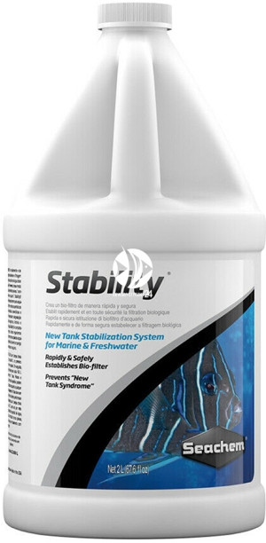 SEACHEM Stability 2L - Żywe bakterie, biostarter, preparat bakteryjny do akwarium