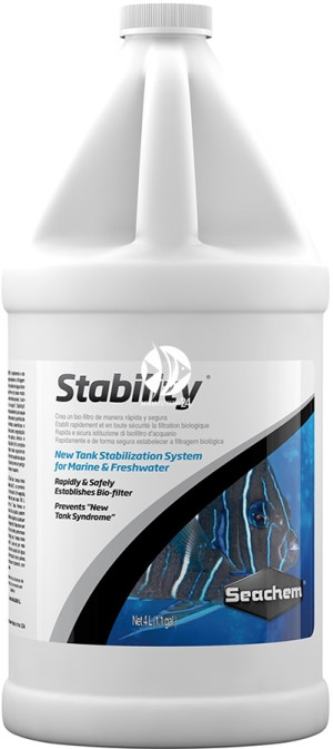 SEACHEM Stability 4L - Żywe bakterie, biostarter, preparat bakteryjny do akwarium