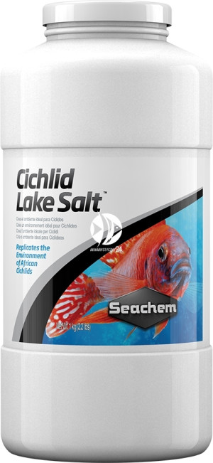 SEACHEM Cichlid Lake Salt 1kg - Sól do akwarium z pielęgnicami z biotopów Malawi, Tanganika, Victoria