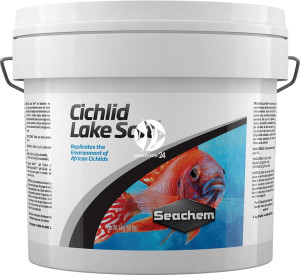 SEACHEM Cichlid Lake Salt 4kg - Sól do akwarium z pielęgnicami z biotopów Malawi, Tanganika, Victoria