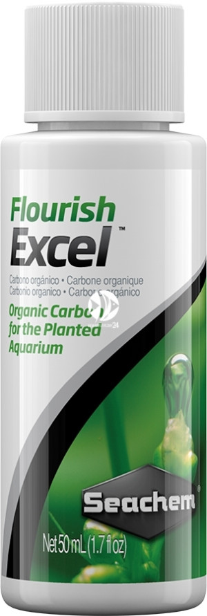 SEACHEM Flourish Excel 50ml - Węgiel w płynie do nawożenia roślin