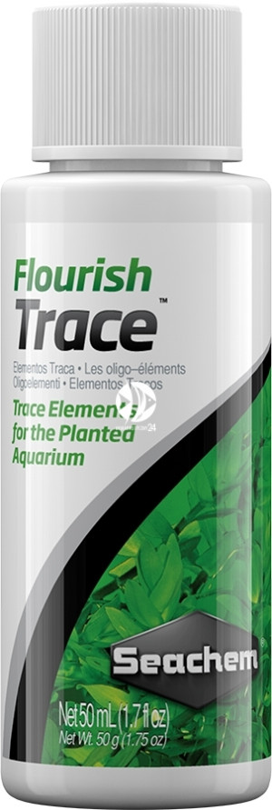 SEACHEM Flourish Trace 50ml - Nawóz dostarcza szeroką gamę pierwiastków śladowych.