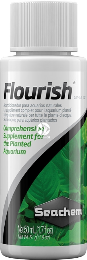 SEACHEM Flourish 50ml - Nawóz dla roślin akwariowych