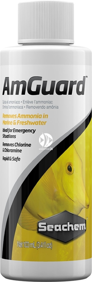 SEACHEM AmGuard 100ml - Usuwa amoniak