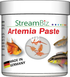 StreamBiz Artemia Paste 120g - Pokarm pasta dla ryb