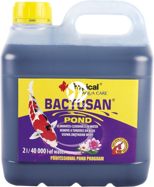 TROPICAL Bactosan Pond 2L - Preparat do klarowania wody w oczku wodnym, stawie