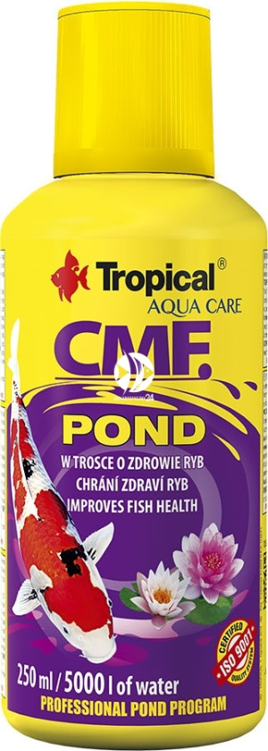 TROPICAL CMF Pond 250ml - Preparat zwalczający glony i grzyby w oczku wodnym, stawie