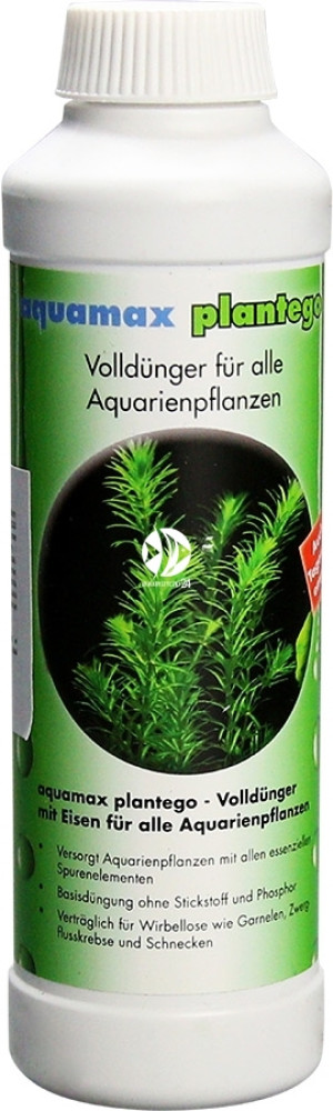 AQUAMAX Plantego 250ml - Skoncentrowany i bezpieczny nawóz z żelazem dla wszystkich roślin akwariowych
