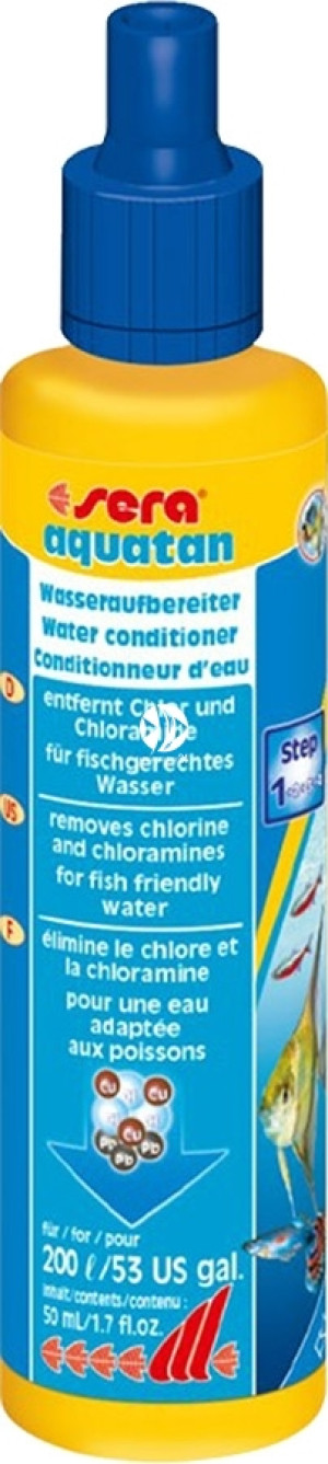 SERA Aquatan 50ml - Uzdatniacz wody do akwarium