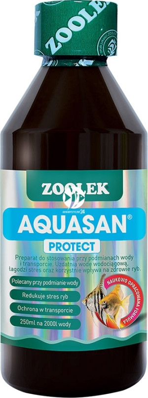ZOOLEK Aquasan Protect 250ml - Uzdatniacz wody wodociągowej