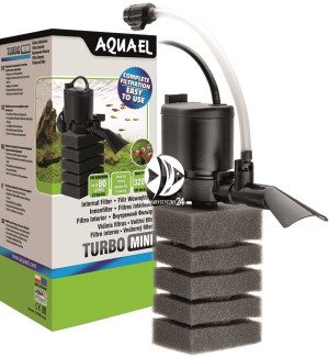 AQUAEL Turbo Mini - Filtr wewnętrzny gąbkowy