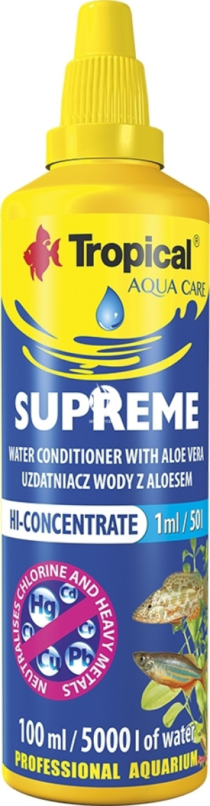 TROPICAL Supreme 100ml - Uzdatniacz wody + Aloes