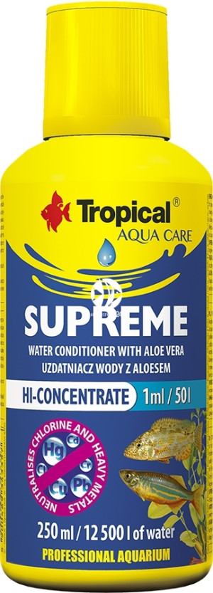 TROPICAL Supreme 250ml - Uzdatniacz wody + Aloes