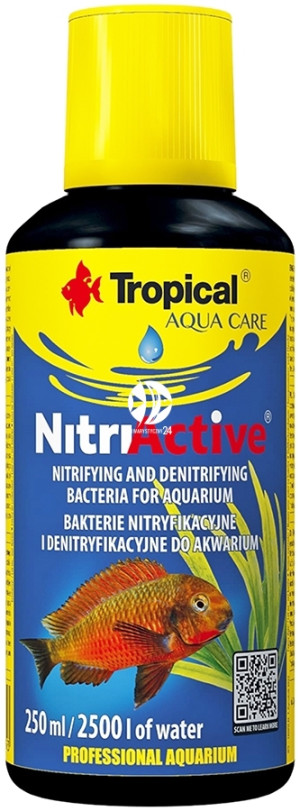 TROPICAL Nitri-Active 250ml - Bakterie Biostarter