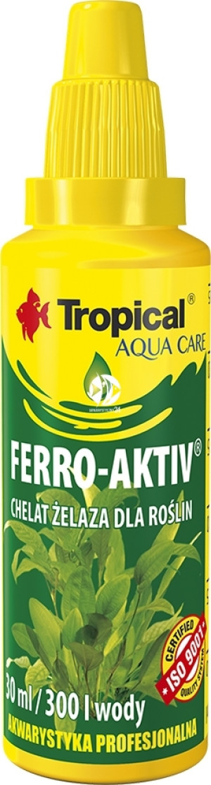 TROPICAL Ferro-Activ 30ml - Odżywka z żelazem dla roślin wodnych
